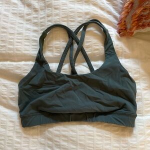Lululemon Army Green Energy Bra